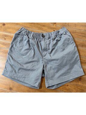 Chubbies Mens Regular Fit Elastic Waist Shorts 5.5" Inseam Gray Size Small